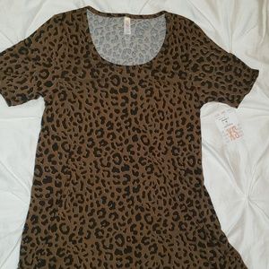 Lularoe Animal print Perfect tee